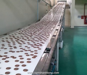 Băng chuyền sản xuất bánh biscuit